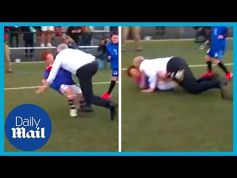 Scott Morrison does a Boris Johnson: tackles child to ground in football game