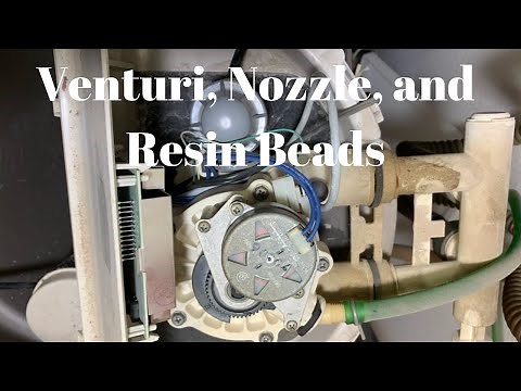 Cleaning a Water Softener Venturi, Nozzle, and Resin Beads