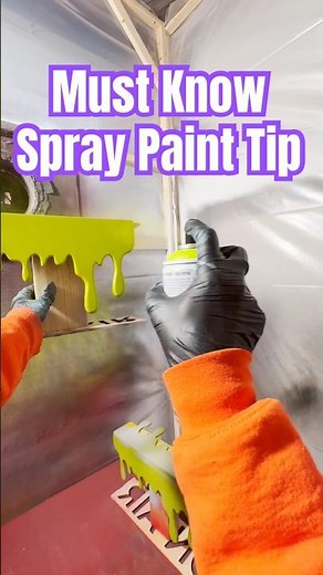 How to Fix Spray Paint Mistakes | Wet Sand Trick #tipsandtricks
