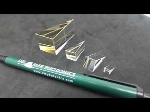 LiNbO3 Prisms for Time Resolved Terahertz Spectroscopy TRTS