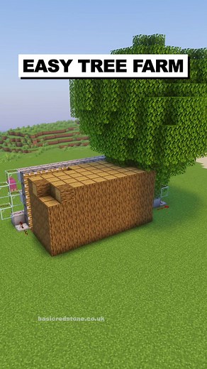Ultimate Minecraft Tree Farm Tutorial