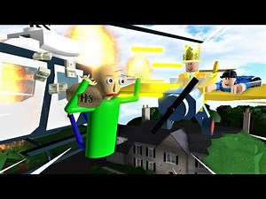 BALDI ROBS MR. RICH'S MANSION?! (ft. EFC Gaming) | Roblox Obby