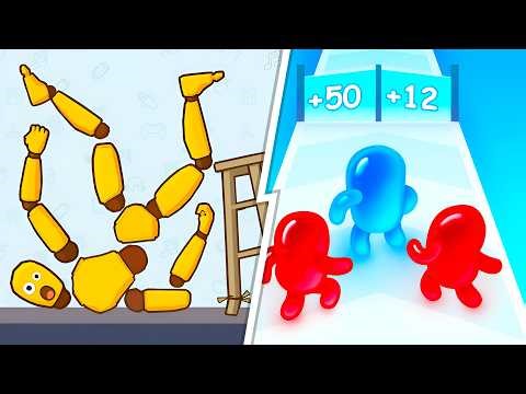Kick & Break VS Join Blob Clash 3D - Full Levels Speedrun Gameplay (Android & iOS) Ep 898