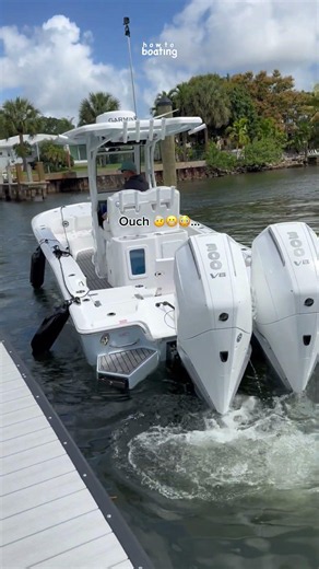 Did we hit the dock too hard?