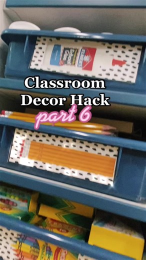 these are great for early readers (and just cute in general) #teacherhack #teachertips #teachersoftiktok #classroomorganization #classroomsetup