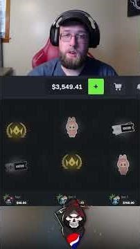 HUGE 1v1v1 $6,700 WIN ON LUXDROP 😱🔥🎉 #shorts #tact #rolex #ps5 #cases