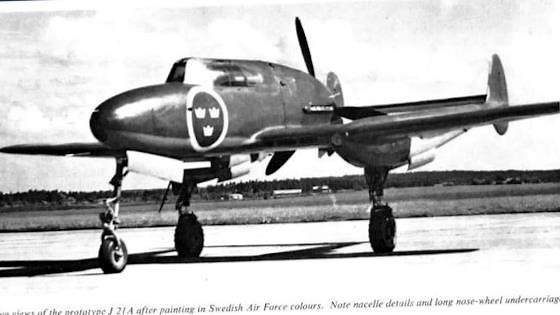 605 HP, 1 Crash, 1 Innovation: Sweden’s Saab 21 and the Birth of the Ejection Seat