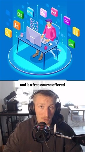 Nick Amato on Instagram: "Free WebDev course from Microsoft 😎 If you’ve ever wanted to learn more about web development, then you gotta check out this free course from Microsoft. This is the perfect place to learn for both beginners and people looking to sharpen their skills. The best part about this is that you’ll be building actual projects! If you’ve seen any of my other videos, you know that I’m a HUGE advocate for project based learning. It makes the lessons stick! Drop a follow for more f