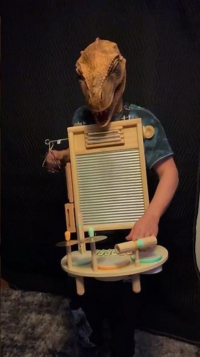 Raptor of rhythms triangle #washboard #percussion #beats #shorts
