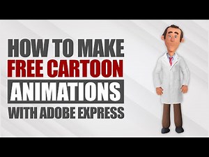 How to Make Free Cartoon Animations with Adobe Express | Beginners Guide | Magestix Learning Hub