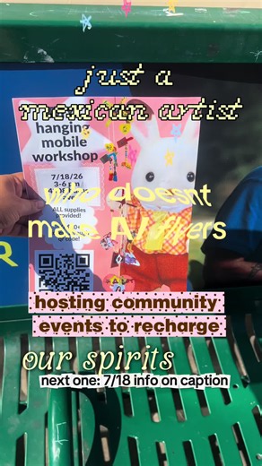 See you this saturday 3-6 pm at @youngpeopletothefront to learn how to make your own personalized DIY hanging mobile
