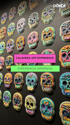 DÓNDE IR on Instagram: "Lánzate a esta nueva exposición interactiva sobre las calaveras en México ✨ ¡Calavera Art Experience te llevará a un viaje por la cultura mexicana!  Esta experiencia cuenta con exhibiciones, salas inmersivas y salas de realidad virtual para que puedas sentirte dentro del Mictlán ✨ : @daniellamerd #DóndeIr #CDMX #Exposicion"