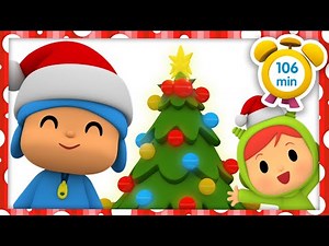 🎄POCOYO in ENGLISH - Decorate The Christmas Tree [106 min] Full Episodes |VIDEOS & CARTOONS for KIDS