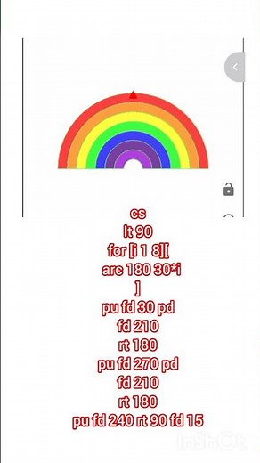 MSW logo | logo programming | rainbow code | learn MSW logo programming language | make rainbow