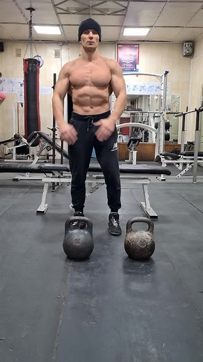 Muscular Male Gym Workout Routine and Poses