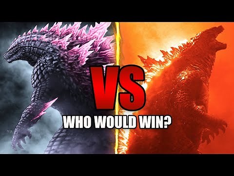 Pink Godzilla VS Fire Godzilla - Who's More Powerful?
