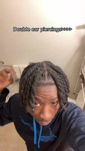 😵‍💫 #fyp #xyzbca #foryou | double ear pierced men