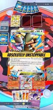 Entei EX vs Mega Kangaskhan | Ranked | Pokemon TCG Pocket