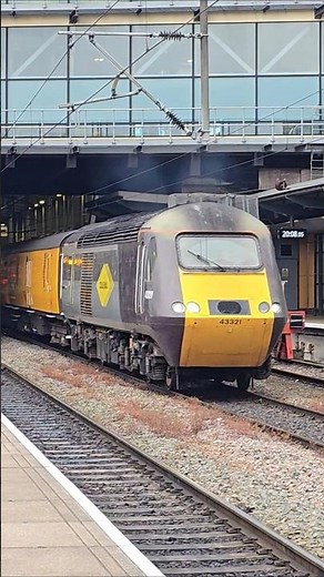Colas Rail HST 43321 & 43357 With 4,500hp Hauling a Test Train Through Leeds Station With Tones