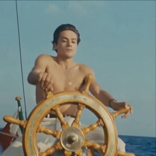 The most beautiful man in cinema, Alain Delon – On the boat | Purple Noon (1960) | PLEIN SOLEIL