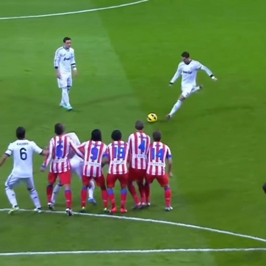 ALL FREE KICK GOALS 🔥🐐#ronaldo #football #shorts