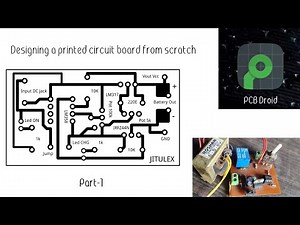Designing a printed circuit board on a mobile phone