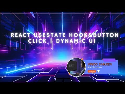 👉 React useState Hook in Tamil & English | Button Click Dynamic Example