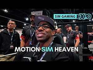 Sim Gaming Expo: Trying Motion Rigs, and New Products!
