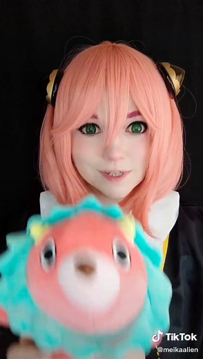Anya Cosplay Performance Inspired by Spy x Family