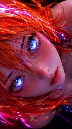 Anime Girl Wallpaper | Neon Cyberpunk Screensaver