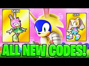Sonic Speed Simulator EASTER UPDATE CODES!