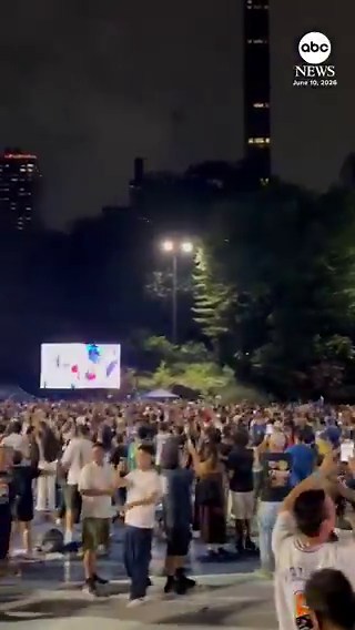 BREAKING: The New York Knicks have overcome a 29-point deficit to win Game 4 of the NBA Finals, one win away from their first NBA title since 1973.Knicks fans erupted in applause in the final seconds of the game at a watch party in Manhattan.