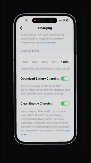 iPhone Charging Slow? Clean Energy Charging Explained ⚡ | iOS 26 Hidden Setting