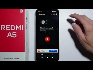 Redmi A5: How to Record Sounds?
