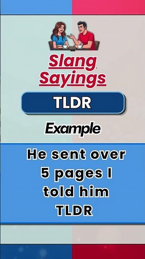 TLDR meaning - what does it really stand for?