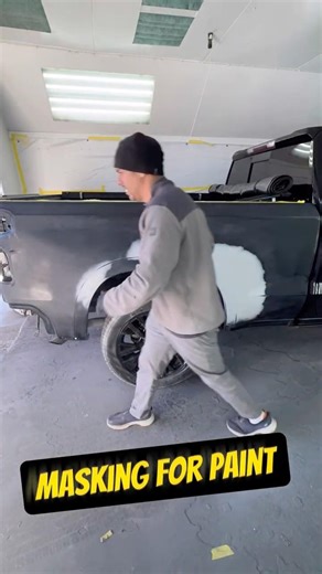 Auto Body Repair Process ( Masking).