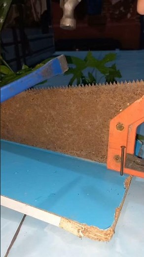 Dull to Razor Sharp: Hand Saw Sharpening Hack!"