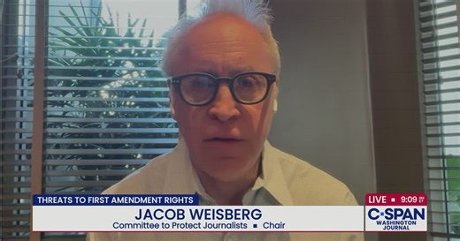 Jacob Weisberg on Threats to First Amendment Rights
