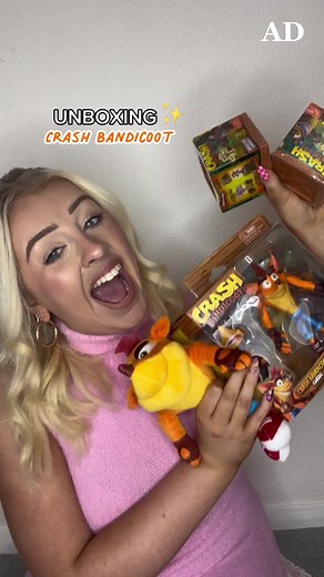 Unboxing Crash Bandicoot Toys - Action Figures and More!