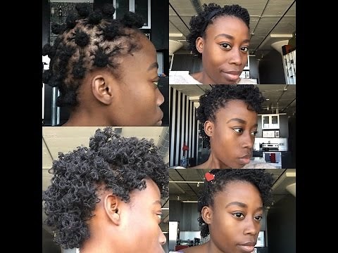 Bantu Knots w/ Short Sisterlocks + 3 Simple Styles