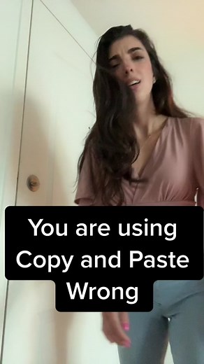 Did you know you have been using copy and paste wrong ? #techtips #tiptok #ootd #techtok #womenintech #tipsandtricks #cybersecurity #cybersecuritygirl #ididitmyself