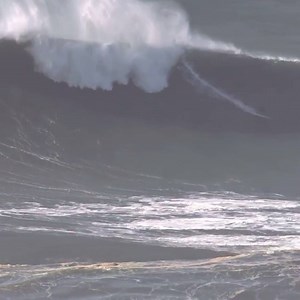 Trevor Sven Carlson paddling into a contender on a lonely afternoon at Nazaré Watch the 2017 WSL Big Wave Awards Saturday, April 29th right here on Facebook! | World Surf League