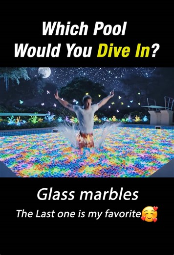 Diving in dreamy satisfying pools. #satisfyingvideos #asmr #pool #asmrsounds #fyp