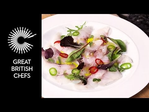How to make a sea bass carpaccio