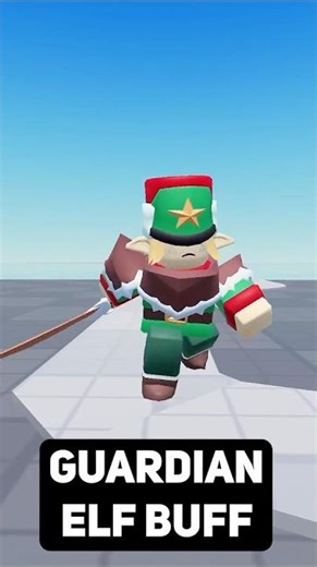 Guardian Elf Buff Update #tds #roblox #towerdefensesimulator #update #elfcamp #gaming