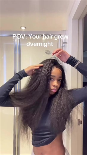 Stylish Kinky Straight Half Wig for Black Women