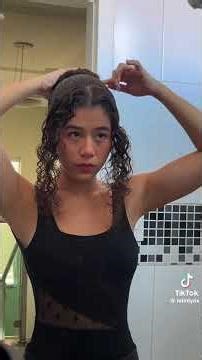 Gente isso é um tutorial de quem é iniciante de balet#bailarina #cacheada