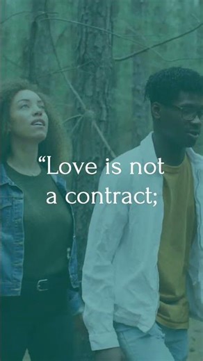 Love is a Covenant #relationship #connection