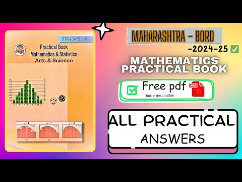 12th maths practical book • class 12th maths practical all solutions #study #12thpractical