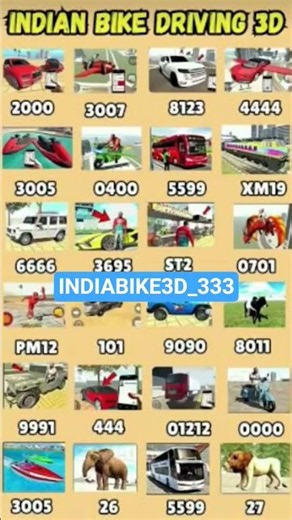 all 💥 code India bike 3d game #game #indiabikedriving3d #gaming